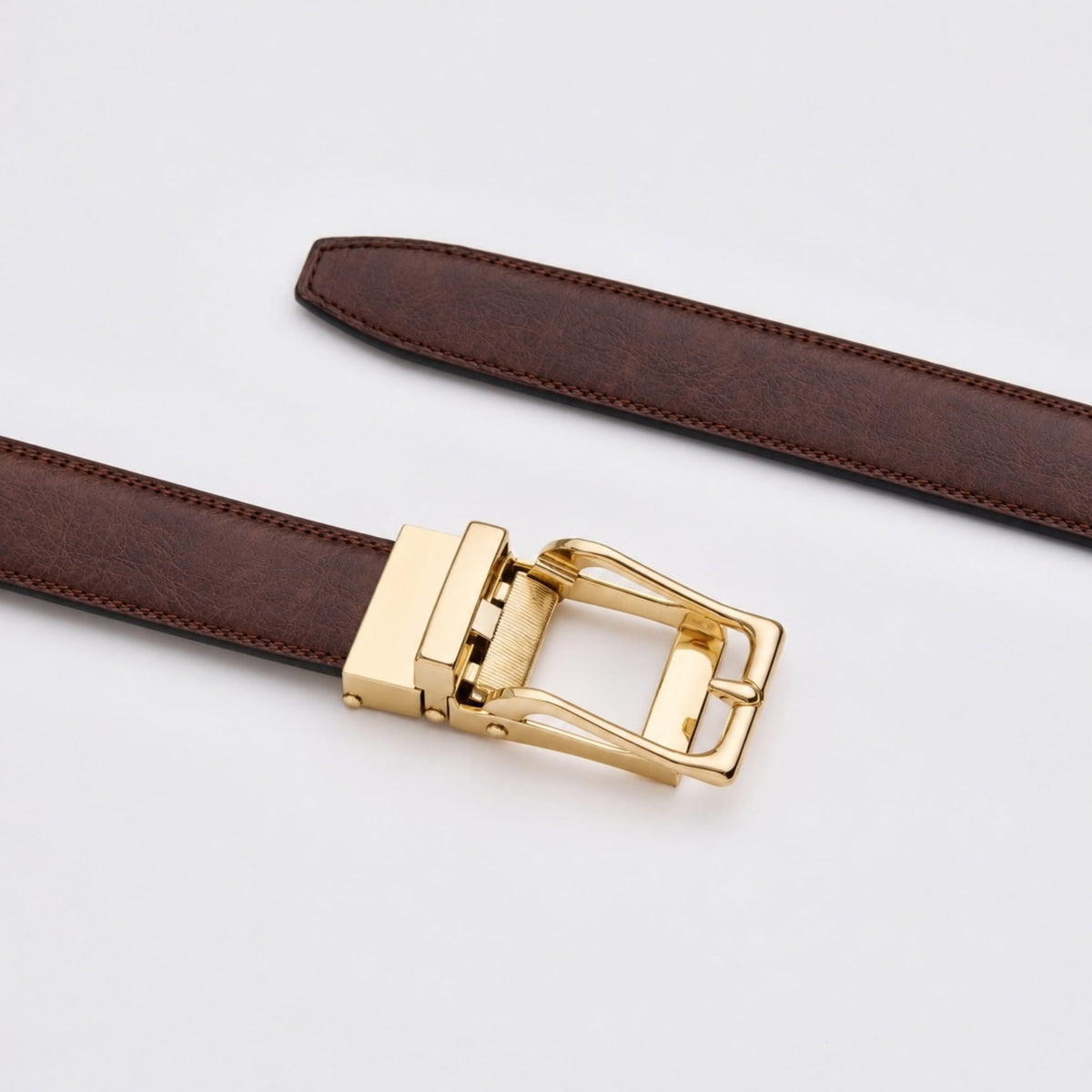 Essential Women's No-Hole Belt in Split Leather