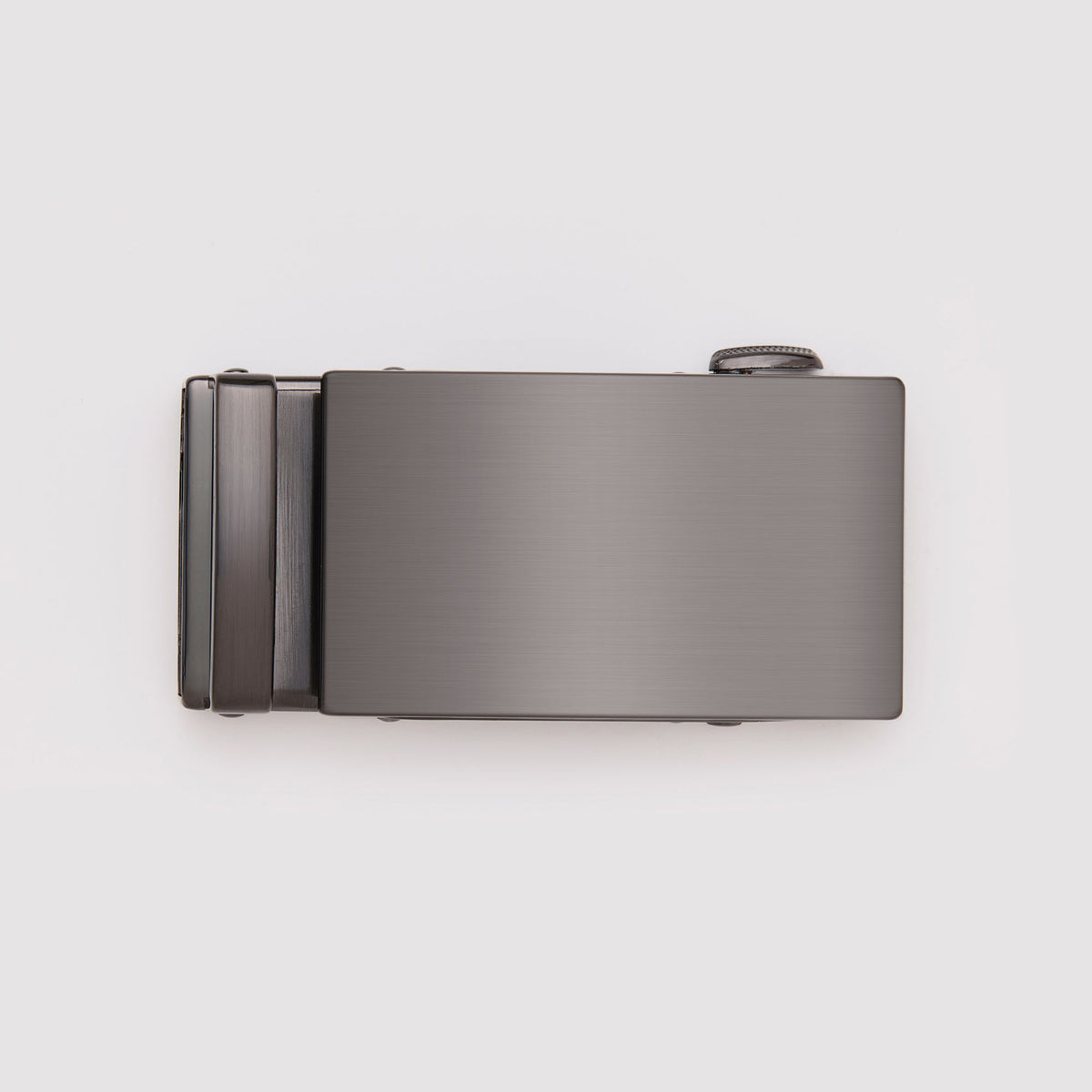 Solid Smooth - Gunmetal (Buckle Only)