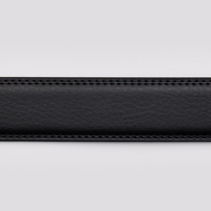 Black Leather Strap (Without Buckle)