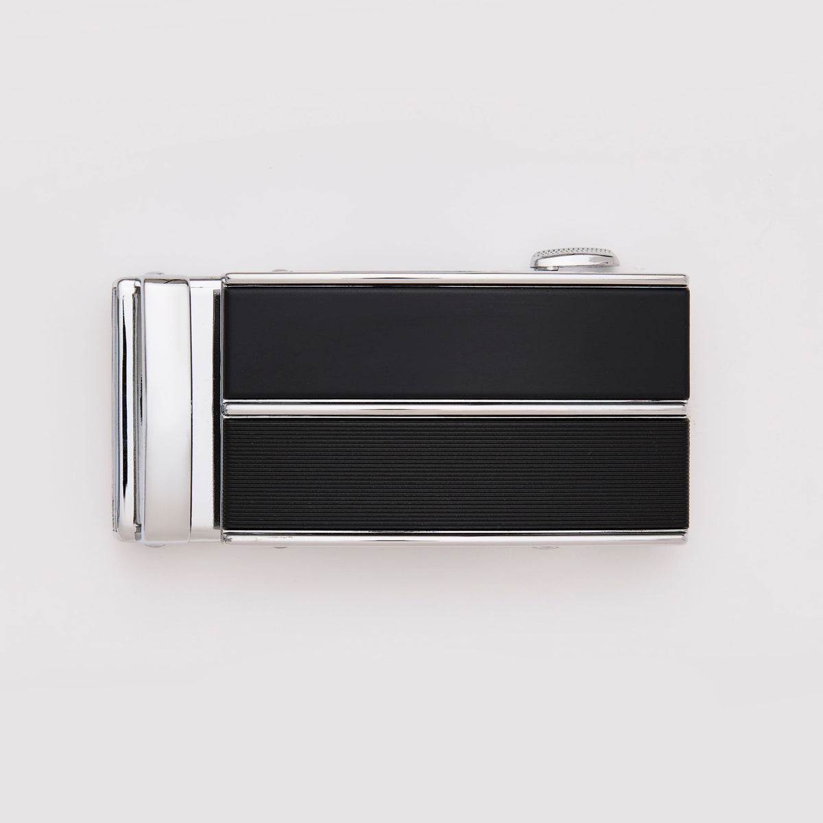 Solid Divided - Black/Silver (Buckle Only)
