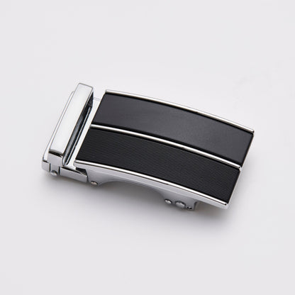Solid Divided - Black/Silver (Buckle Only)