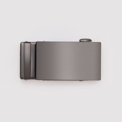 Solid Smooth - Gunmetal (Buckle Only)
