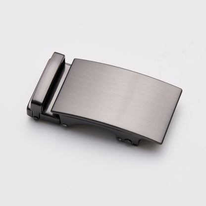Solid Smooth - Gunmetal (Buckle Only)