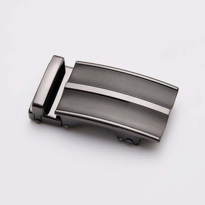 Solid Ridged - Gunmetal (Buckle Only)