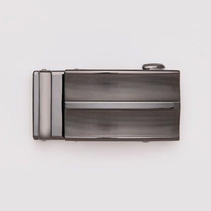 Solid Ridged - Gunmetal (Buckle Only)