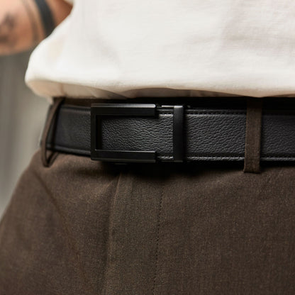 PREMIUM Gift Set #1 - 1 European Full-Grain Leather Belt with Personalised Engraving